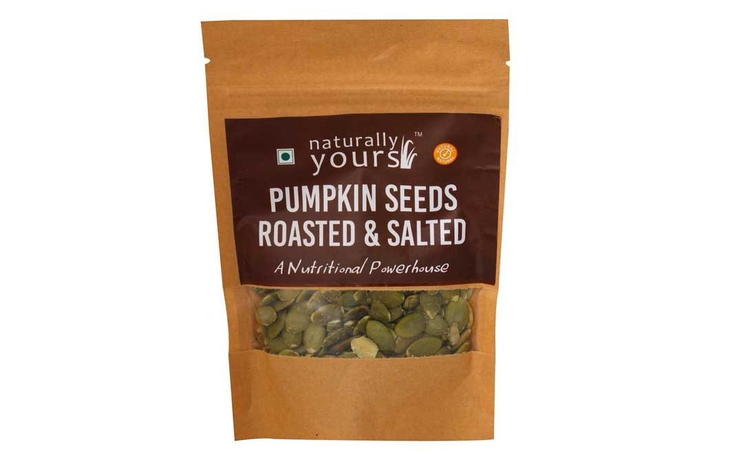 Naturally yours Pumpkin Seeds Roasted and Salted    Pack  50 grams